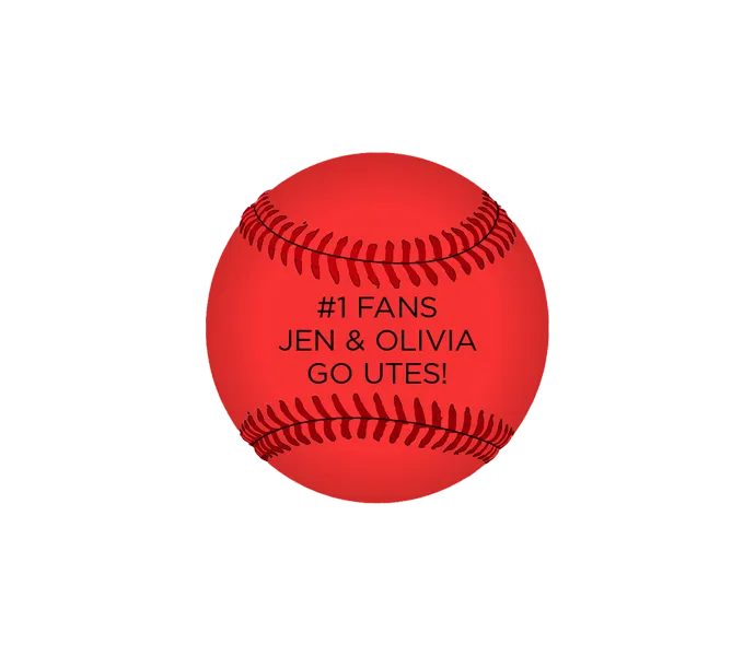 [UTES RED BASEBALL PACKAGE] Red Baseball Package with Premium Keepsake (Paver)