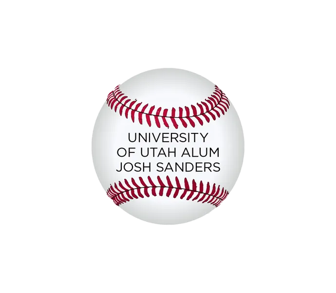 [UTES WHITE BASEBALL] White Baseball (Paver)